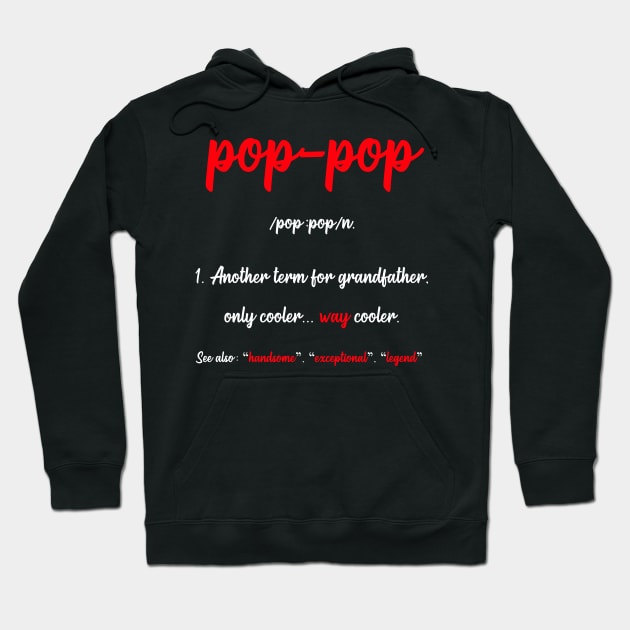 Pop Pop Grandpa Hoodie by Scar